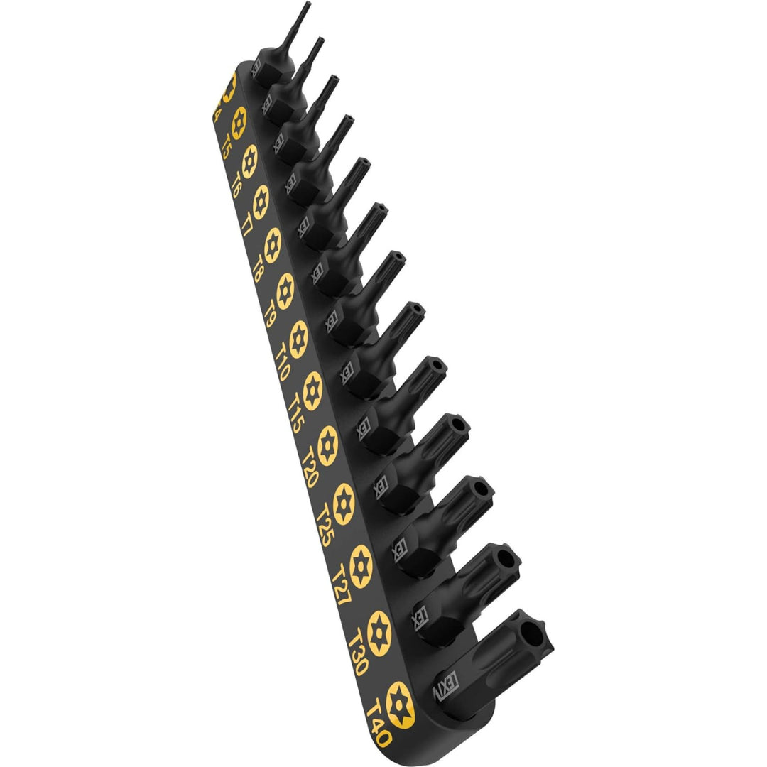 Jeu d'embouts Torx T4-T40