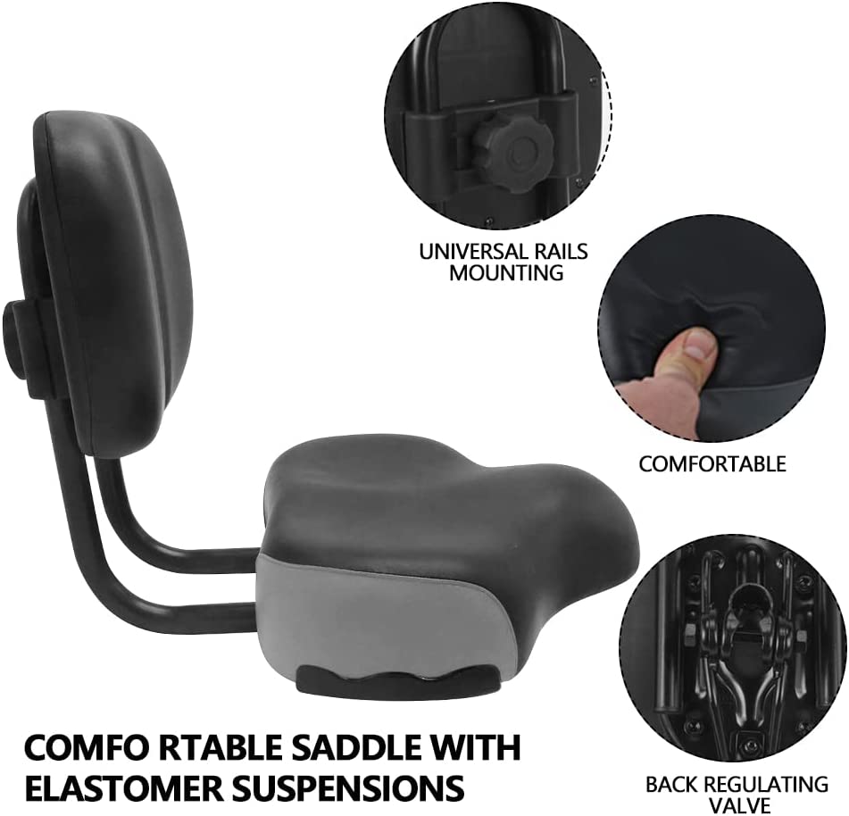 Selle Avec Dossier