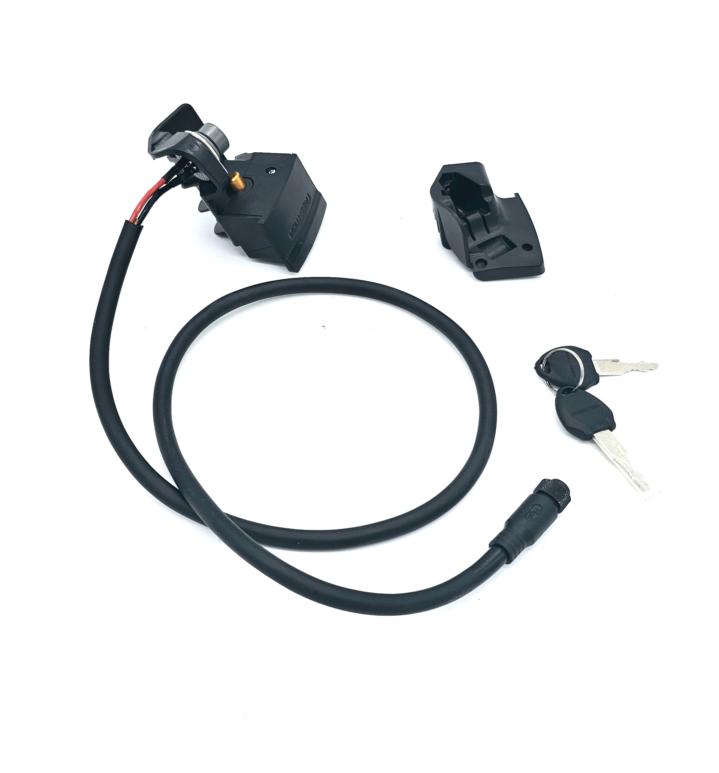 Support de batterie avec câbles