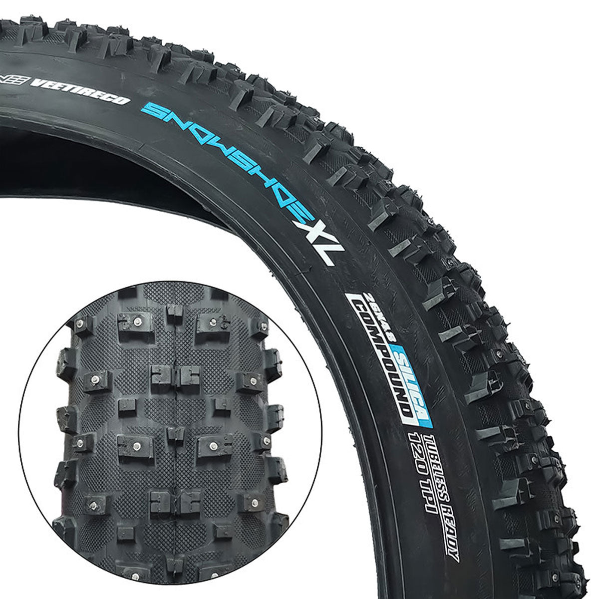 Pneu Vee Snowshoe 26X4.8 Clouté