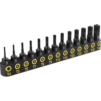 Jeu d'embouts Torx T4-T40