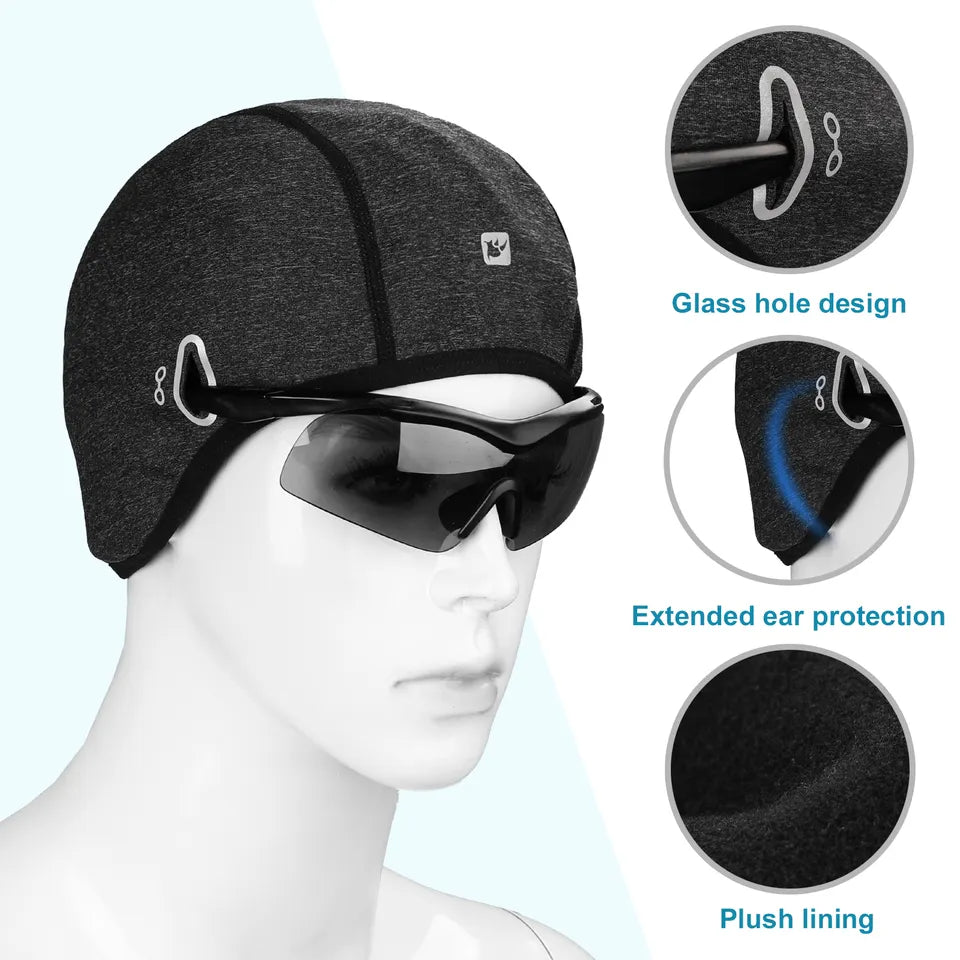 Casquette de cyclisme avec trou pour queue de cheval