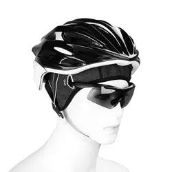 Casquette de cyclisme avec trou pour queue de cheval
