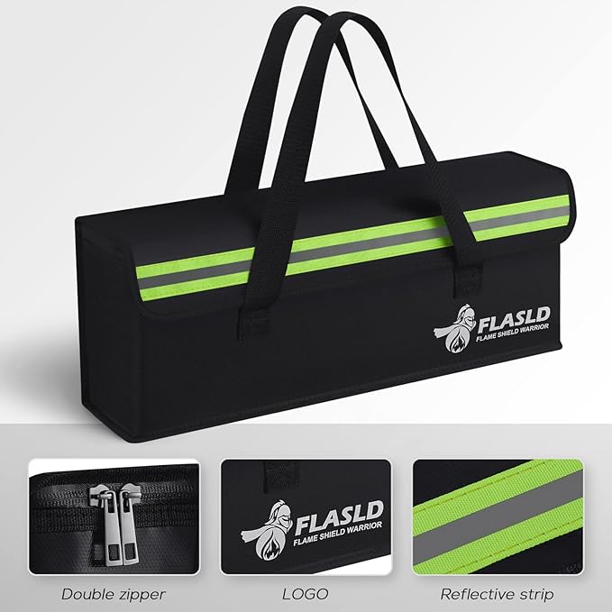 Sac de batterie ignifuge