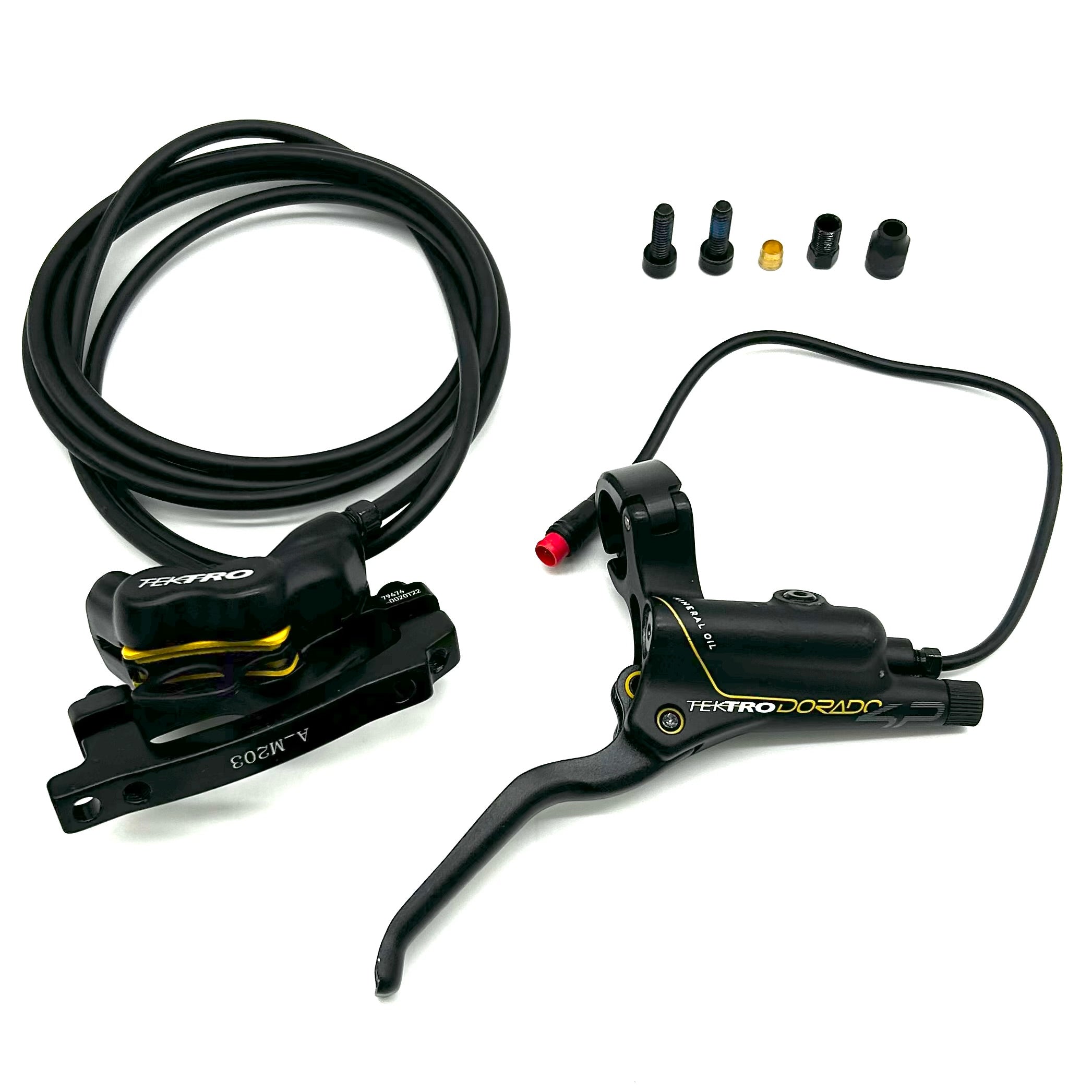 Ensemble piston de frein arrière Tektro Dorado HD-725 Quad