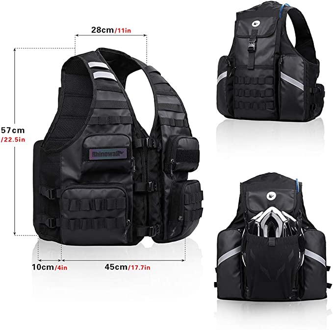 Gilet de cyclisme avec vessie de 3 L