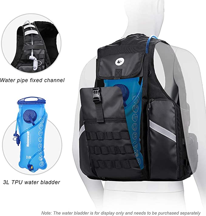 Gilet de cyclisme avec vessie de 3 L