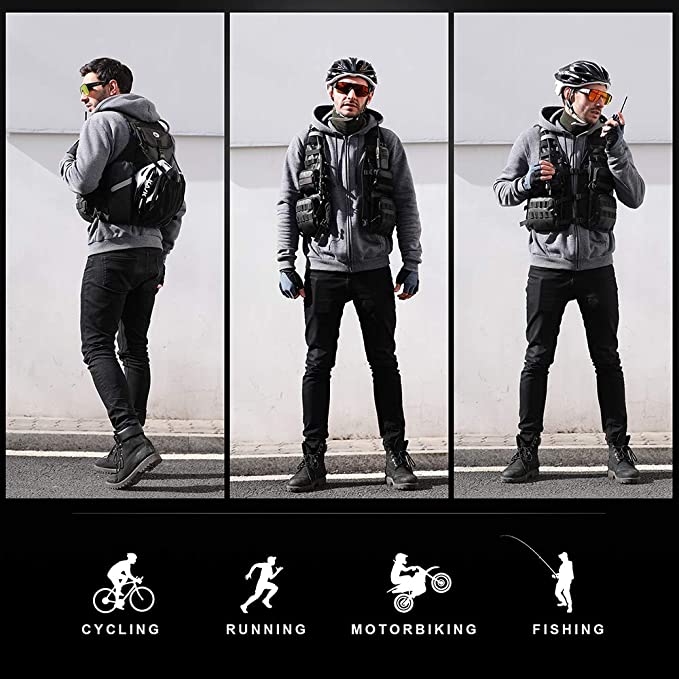 Gilet de cyclisme avec vessie de 3 L