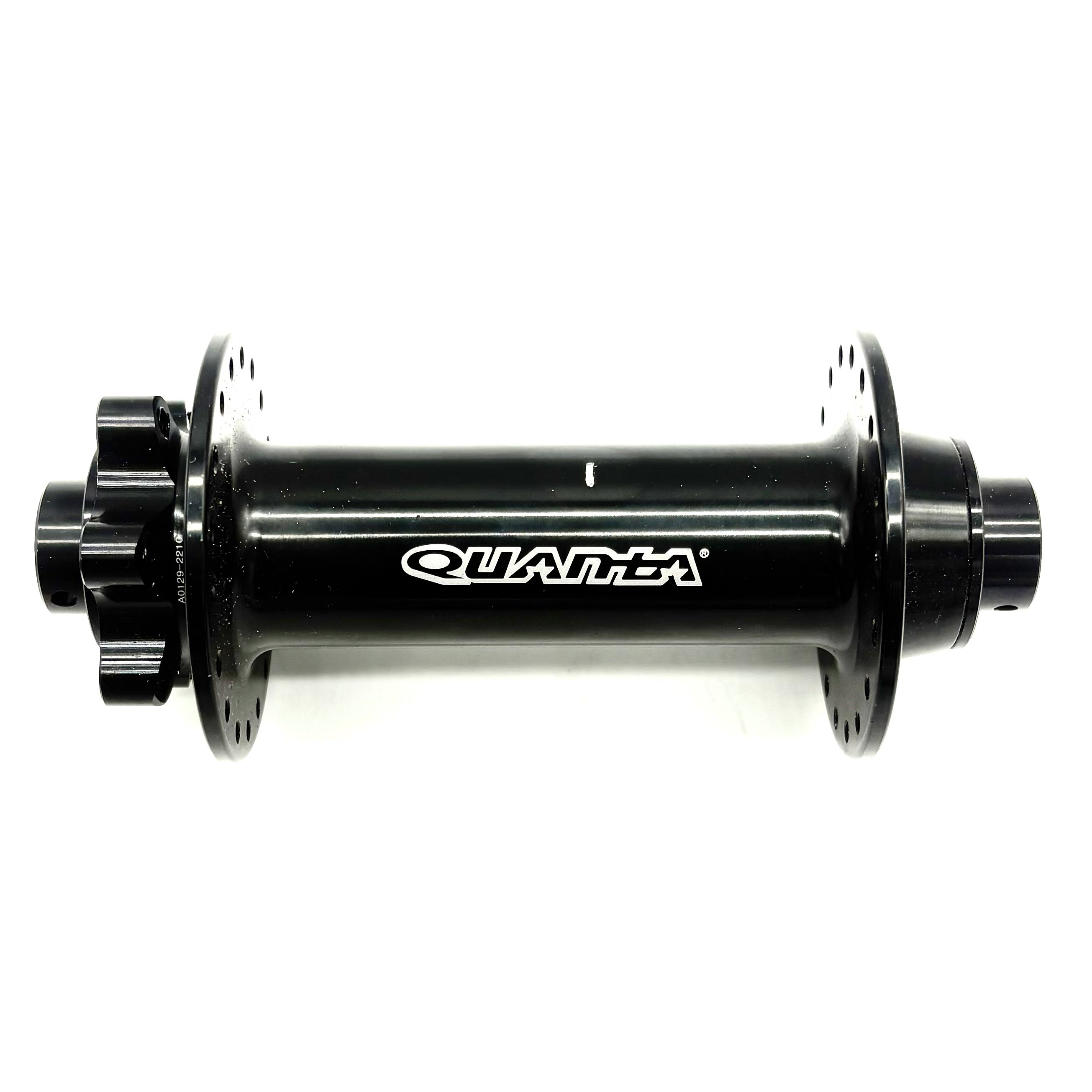 Moyeu avant Quantra axe traversant 150 mm