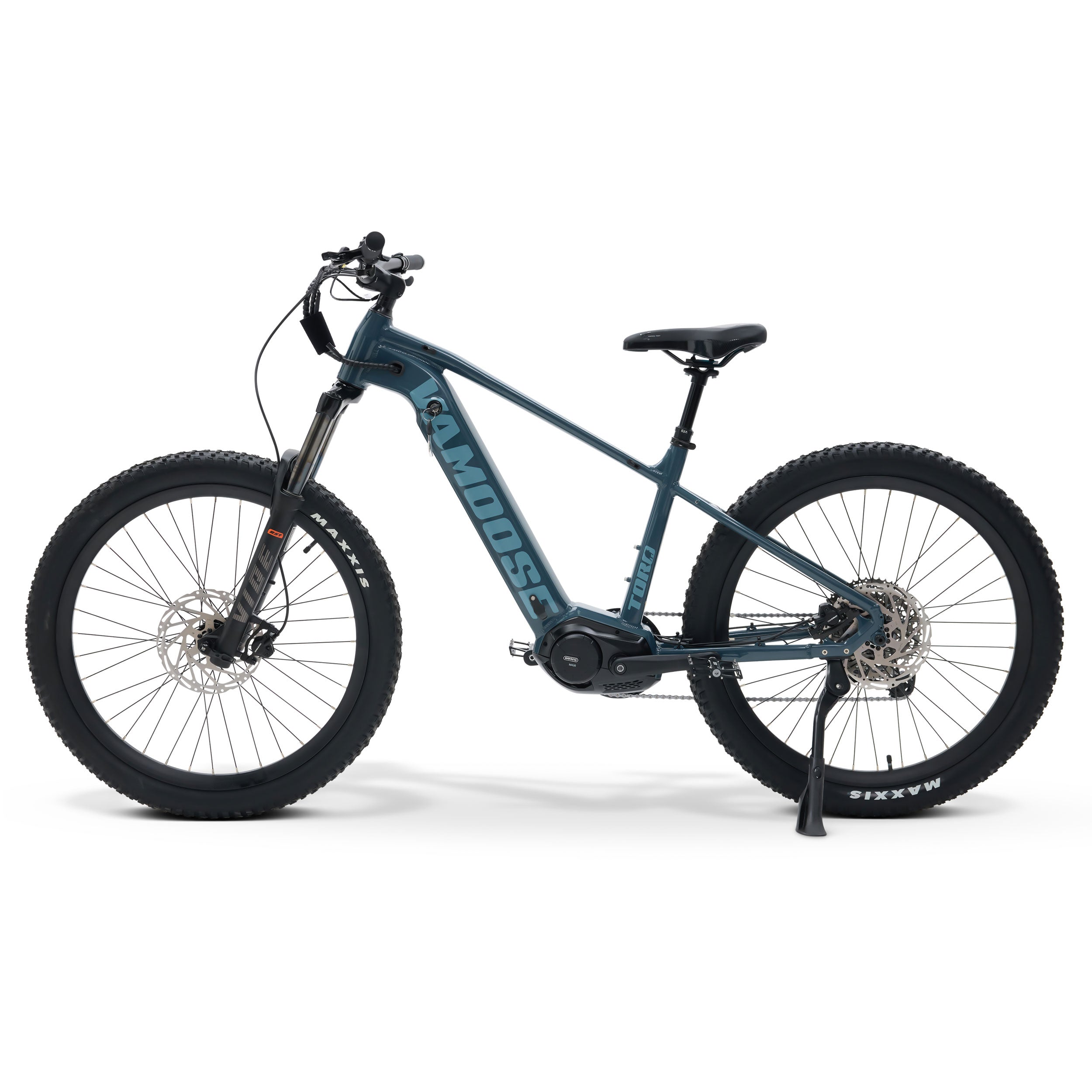 Toro - VTT semi-rigide cross-country mi-haut - Bleu de Prusse et bleu océan