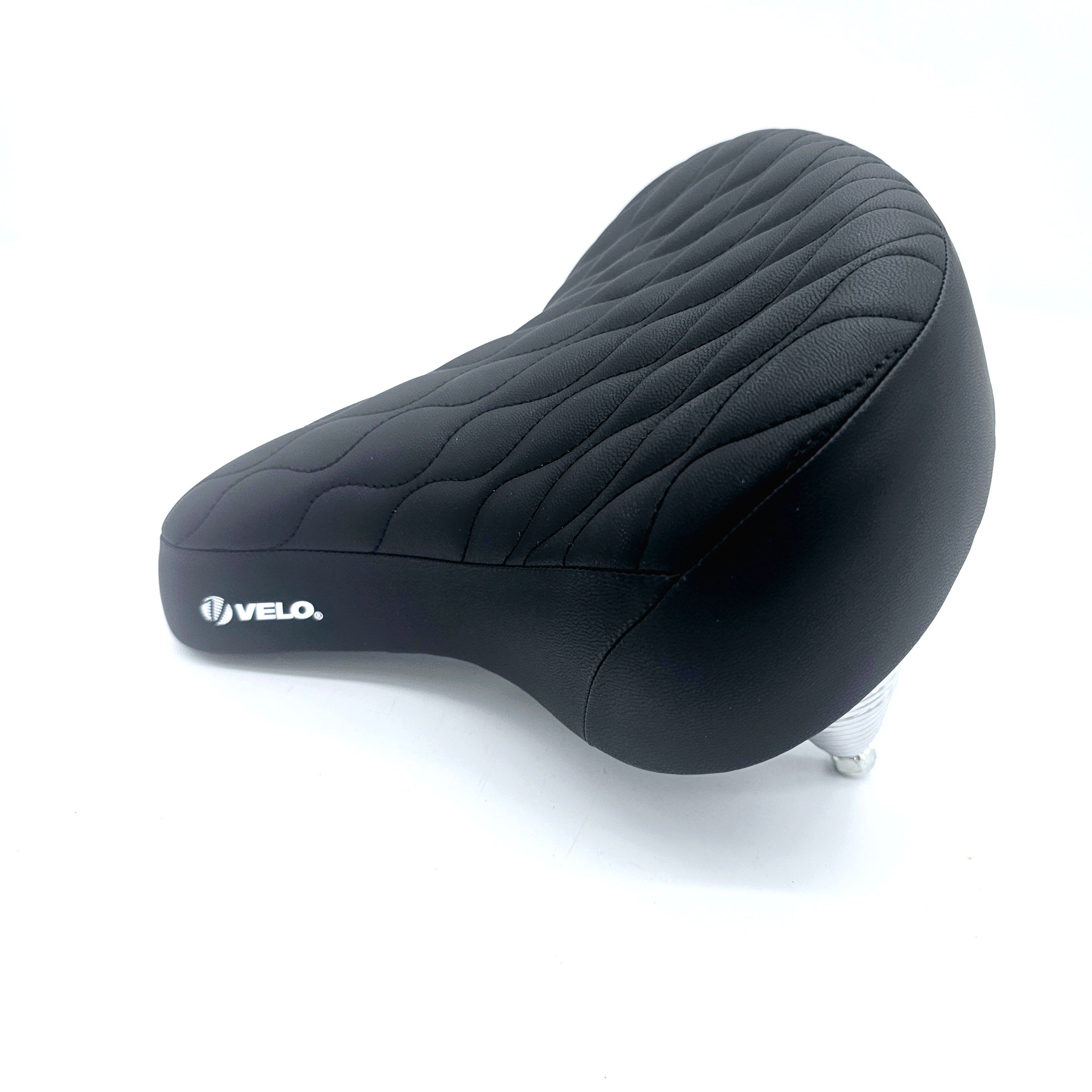 Selle Large Velo Seat Matelassé Noir