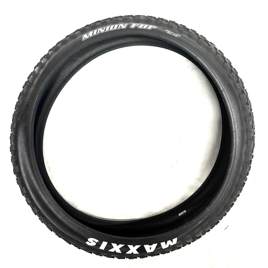 Tire Maxxis Minion FBF 26x4.0 Inch – Vamoose Electric Cycle Ltd.